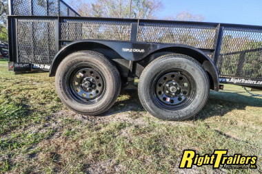 New 2025 6X12 Triple Crown Utility Trailer