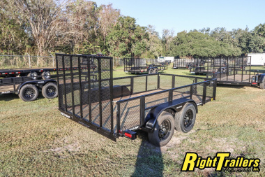 New 2025 6X12 Triple Crown Utility Trailer