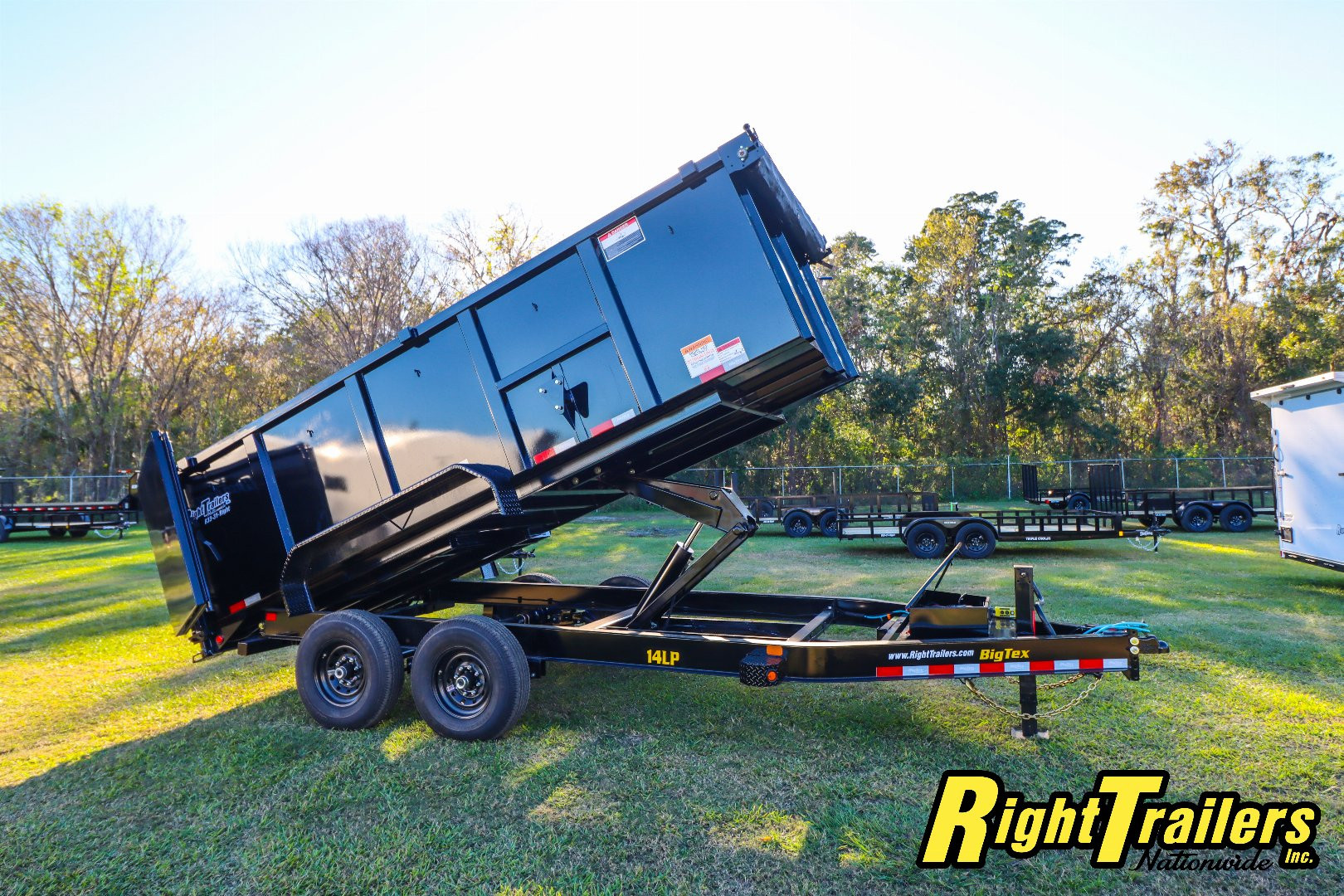 New 2025 7x14 Big Tex Dump Trailer