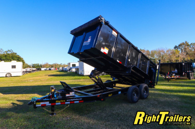 New 2025 7x14 Big Tex Dump Trailer