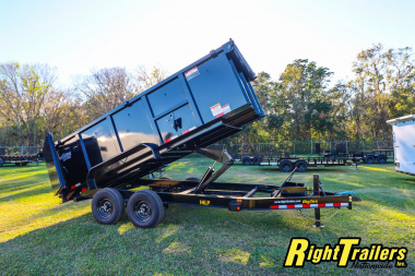 New 2025 7x14 Big Tex Dump Trailer
