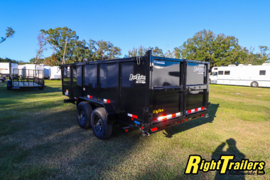 New 2025 7x14 Big Tex Dump Trailer