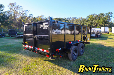 New 2025 7x14 Big Tex Dump Trailer