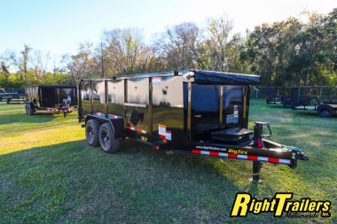 New 2025 7x14 Big Tex Dump Trailer