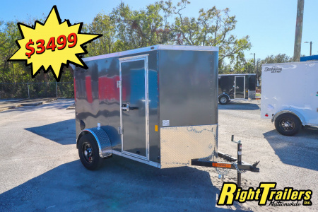 New 2025 5x8 Continental Cargo Trailer