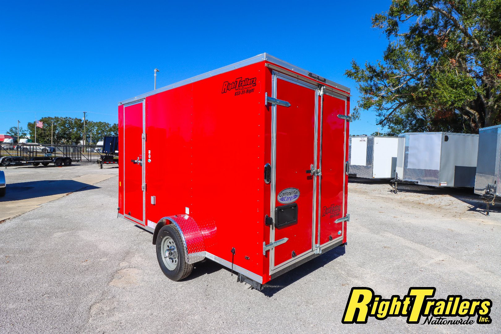 New 6X12 Continental Cargo Concession Trailer