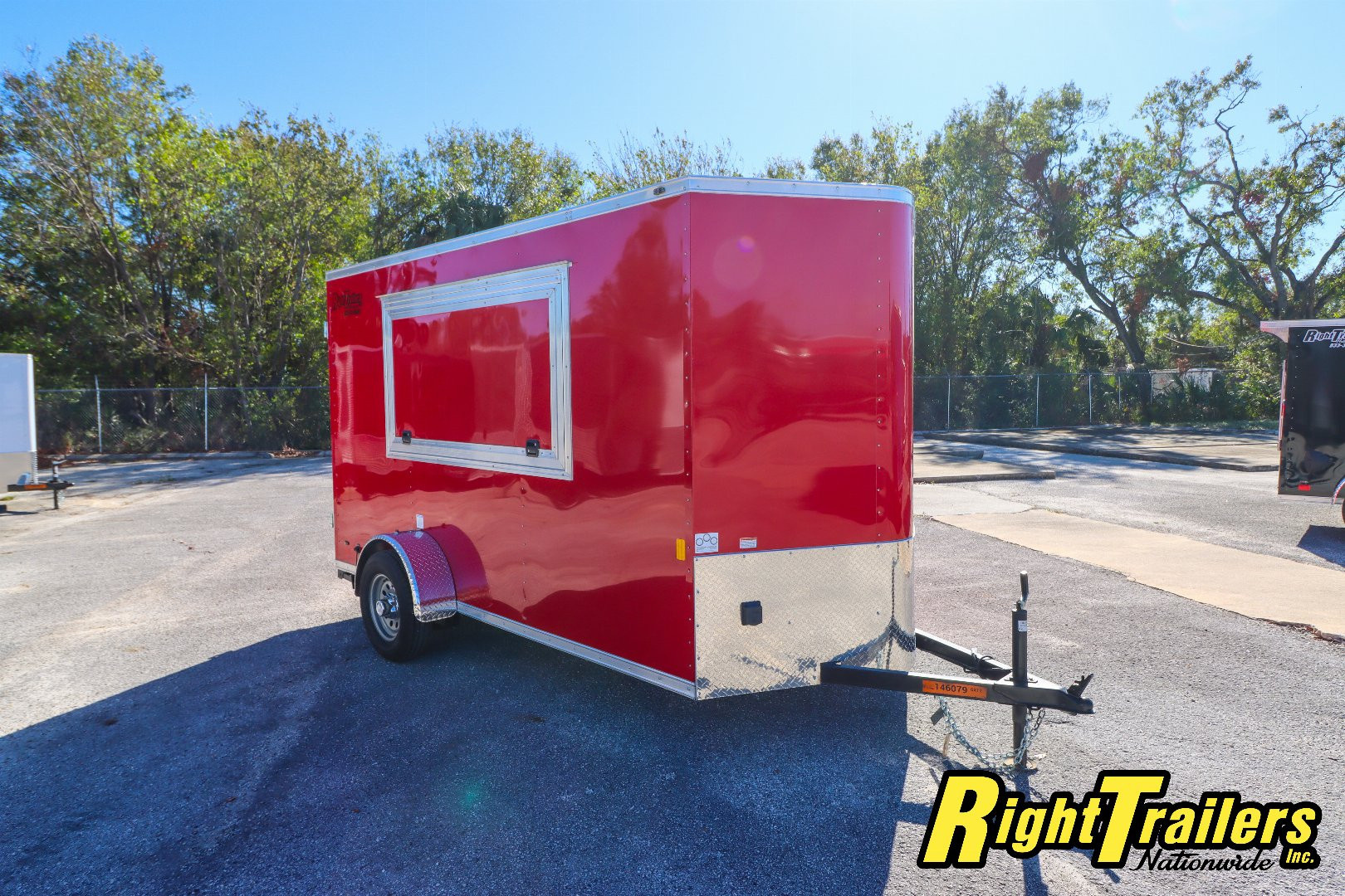 New 6X12 Continental Cargo Concession Trailer