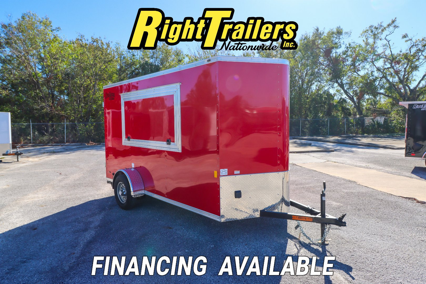 New 6X12 Continental Cargo Concession Trailer