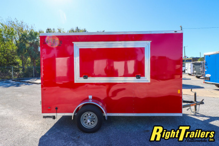 New 6X12 Continental Cargo Concession Trailer