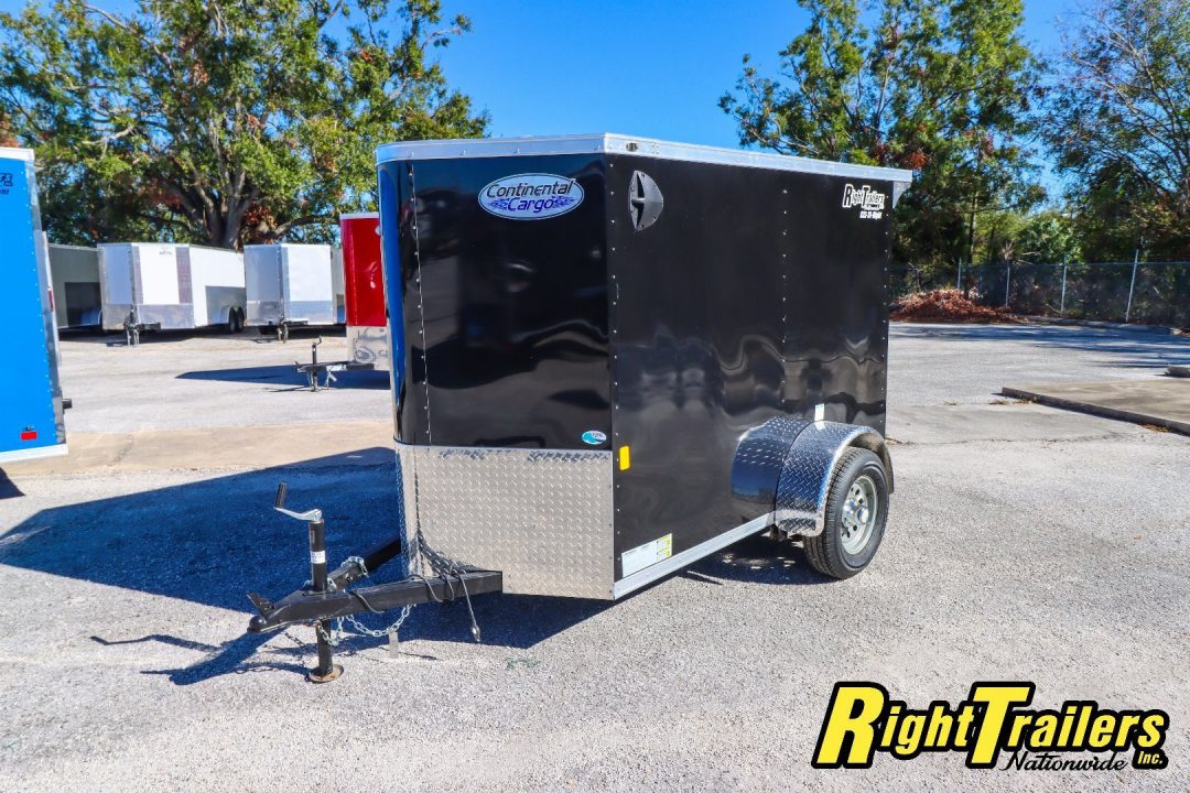 New 2025 5x8 Continental Cargo Trailer