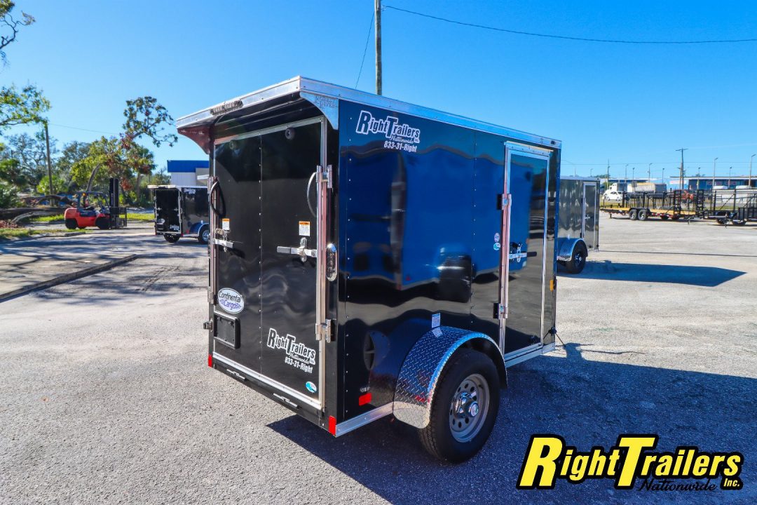 New 2025 5x8 Continental Cargo Trailer