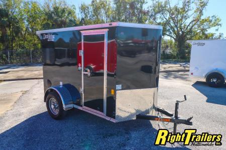 New 2025 5x8 Continental Cargo Trailer