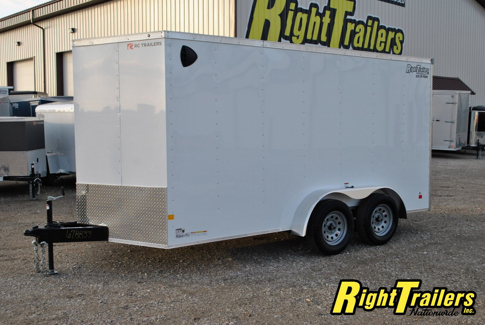 New 2025 7X14 RC Cargo Trailer