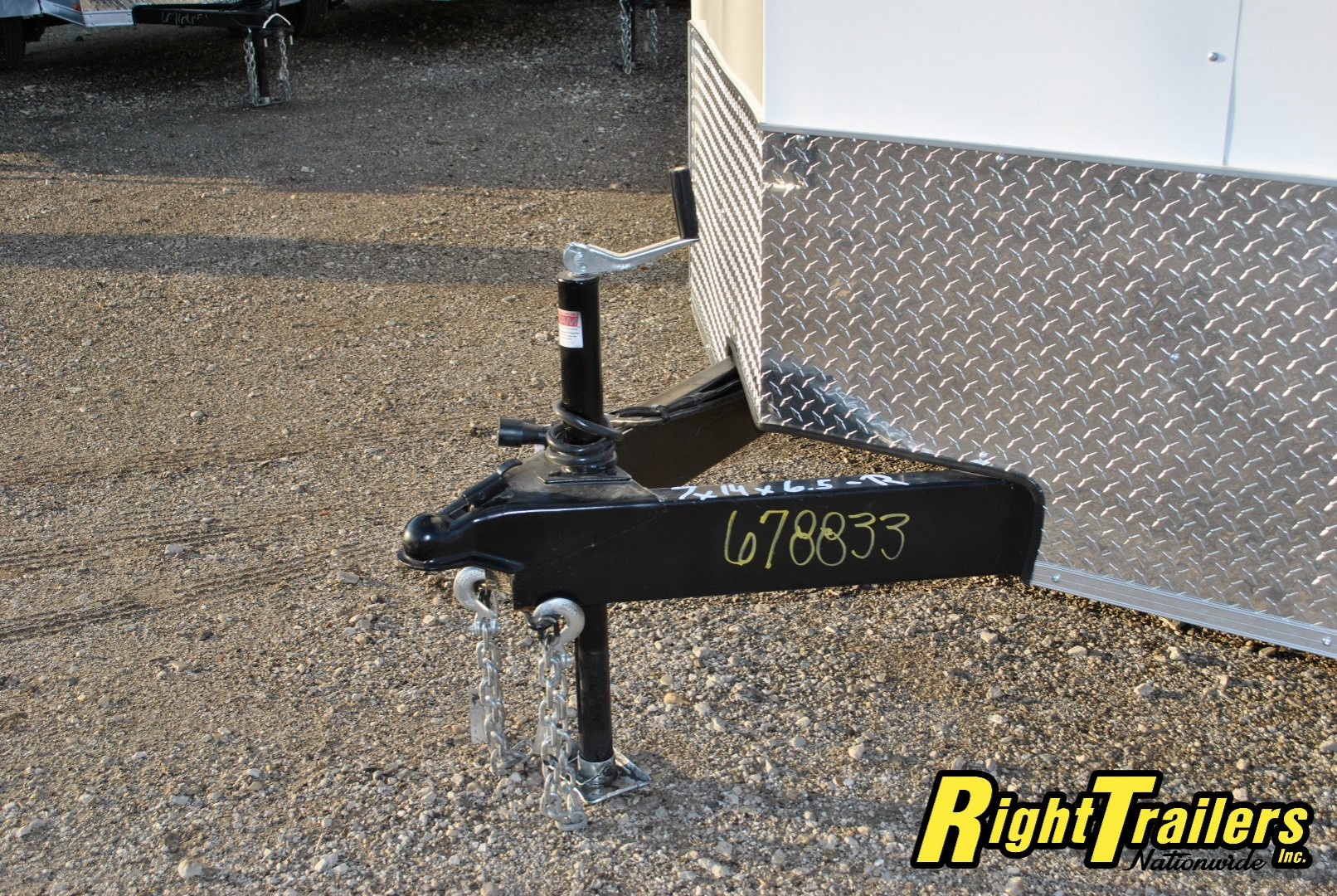 New 2025 7X14 RC Cargo Trailer