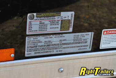 New 2025 8.5X24 RC TRAILER