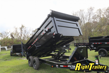New 7X16 PJ Dump Trailer