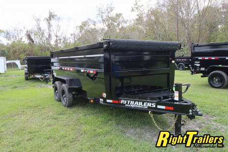 New 7X16 PJ Dump Trailer