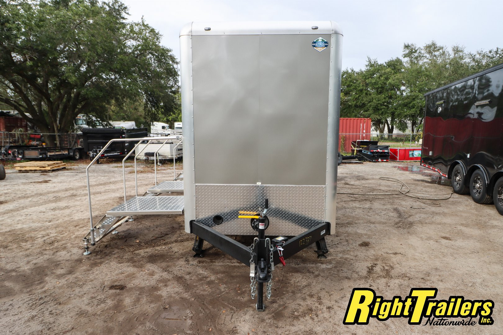 New 2025 3 Station Restroom Trailer