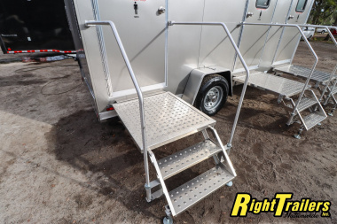 New 2025 3 Station Restroom Trailer
