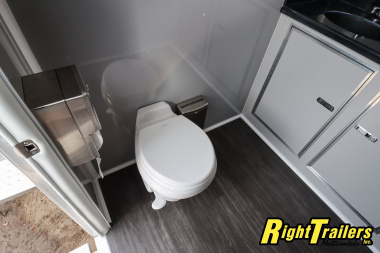 New 2025 3 Station Restroom Trailer
