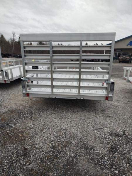New 2027 Sport Haven AUTE612D 6X12 Aluminum Express Utility Trailer