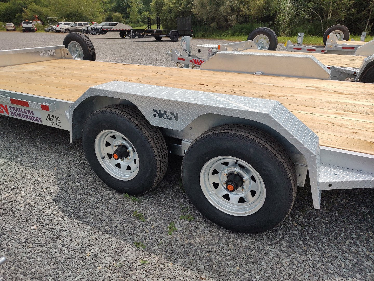 New 2025 N & N Trailers ICH-20, 10K Galvanized Car/Equipment Hauler
