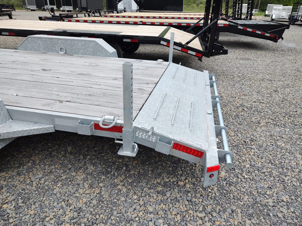 New 2025 N & N Trailers ICH-20, 10K Galvanized Car/Equipment Trailer