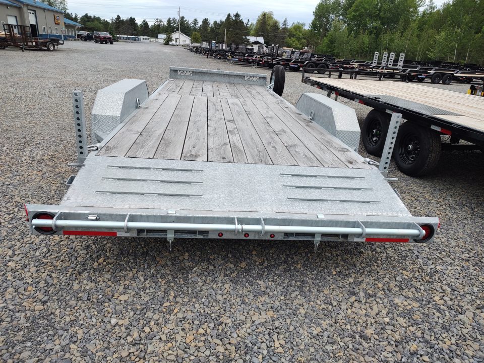 New 2025 N & N Trailers ICH-20, 10K Galvanized Car/Equipment Trailer