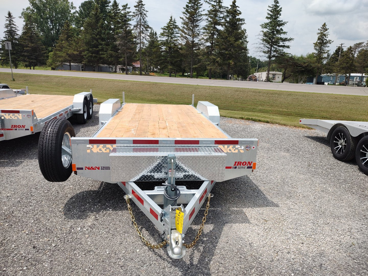 New 2025 N & N Trailers ICH-20, 10K Galvanized Car/Equipment Trailer