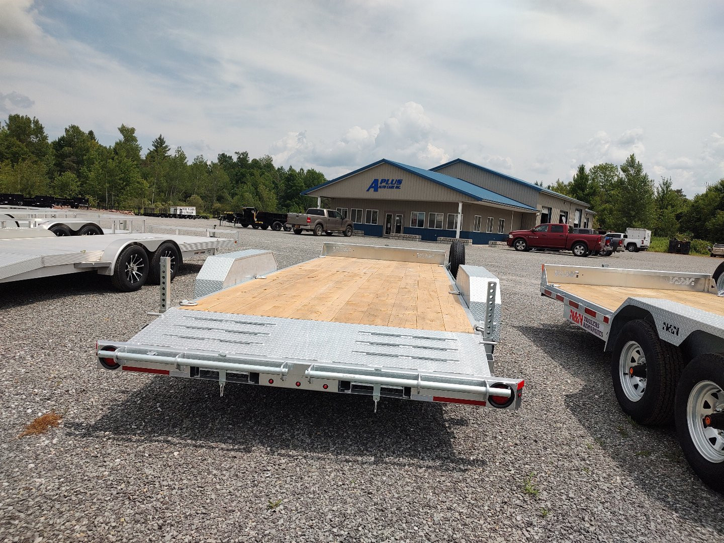 New 2025 N & N Trailers ICH-20, 10K Galvanized Car/Equipment Trailer