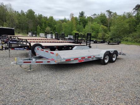 New 2025 N & N Trailers ICH-20, 10K Galvanized Car/Equipment Trailer