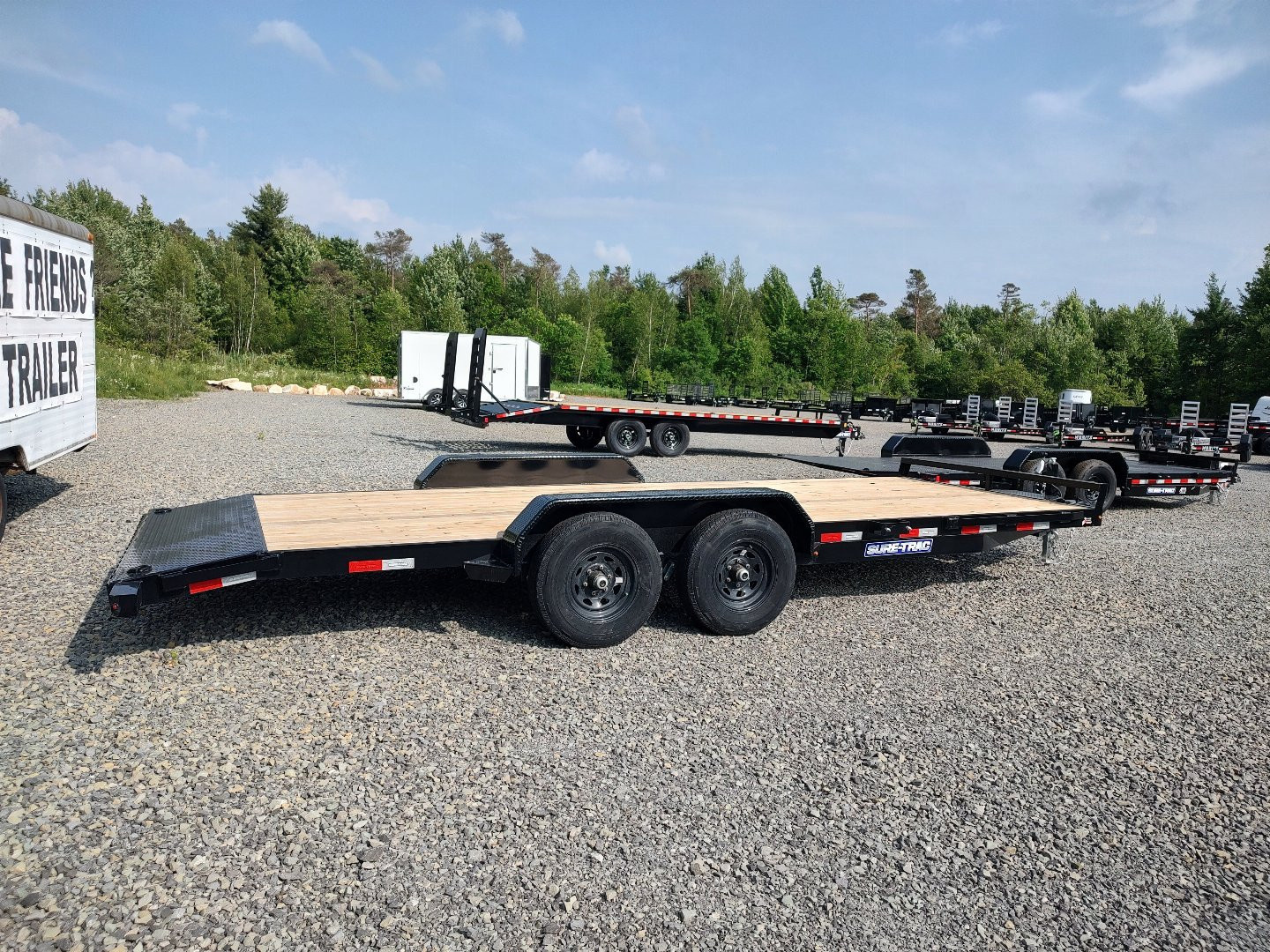 New 2025 Sure-Trac C-Channel Car Hauler 7' x 20' (10K)