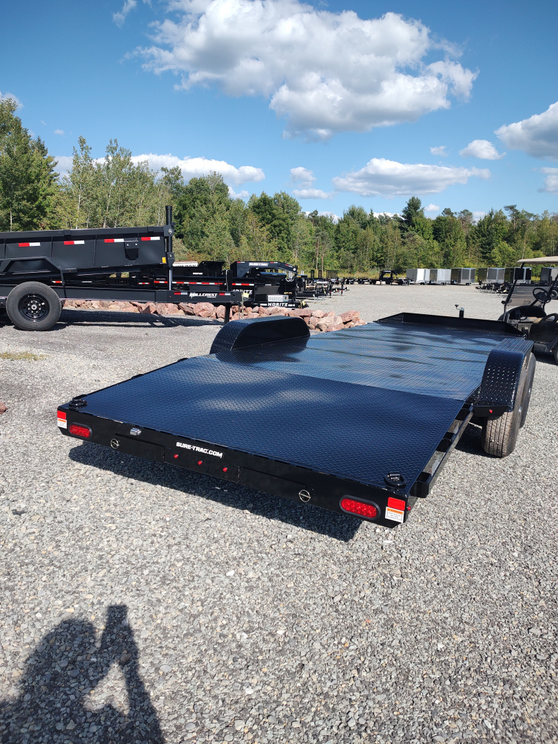 New 2026 Sure-Trac 7X20 Steel Deck Car Hauler