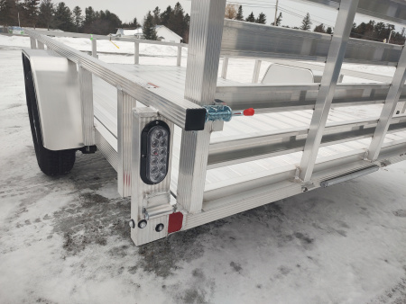 New 2026 Sport Haven 7x12D Aluminum Express Utility Trailer