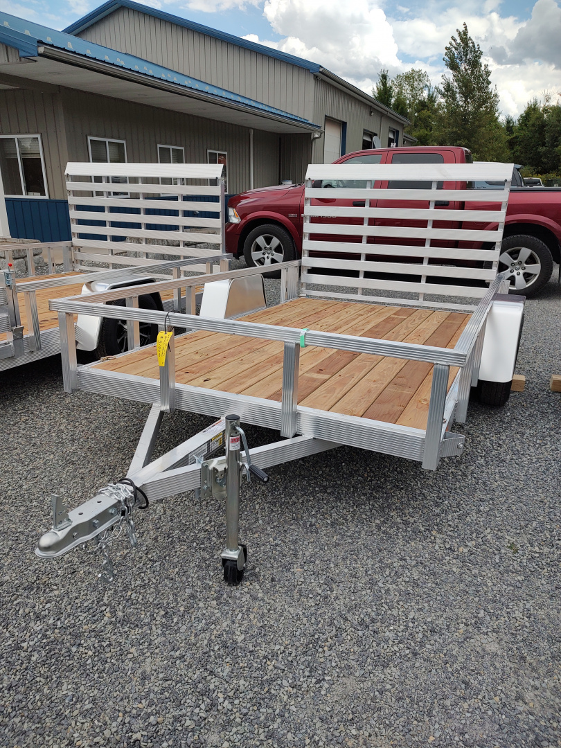 New 2026 Sport Haven AUT6X10 Aluminum Tube Top Utility Trailer