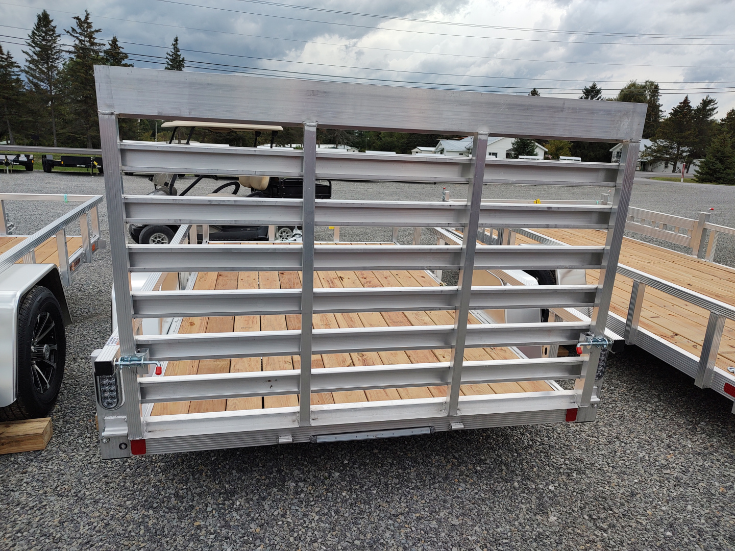 New 2026 Sport Haven AUT6X10 Aluminum Tube Top Utility Trailer