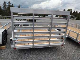 New 2026 Sport Haven AUT6X10 Aluminum Tube Top Utility Trailer