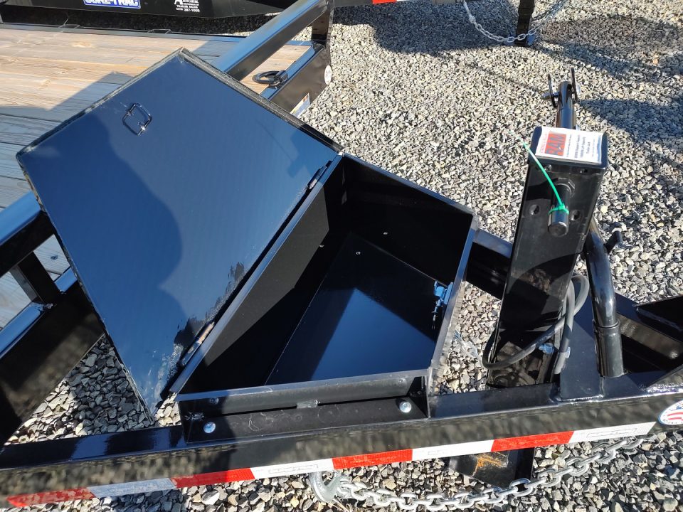 New 2026 Sure-Trac 7'X17'+3' 14K Universal Ramp Equipment Trailer