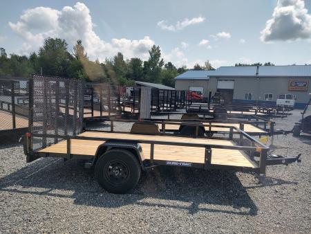 New 2026 Sure-Trac Tube Top Utility SA 7' x 12' Utility Trailer