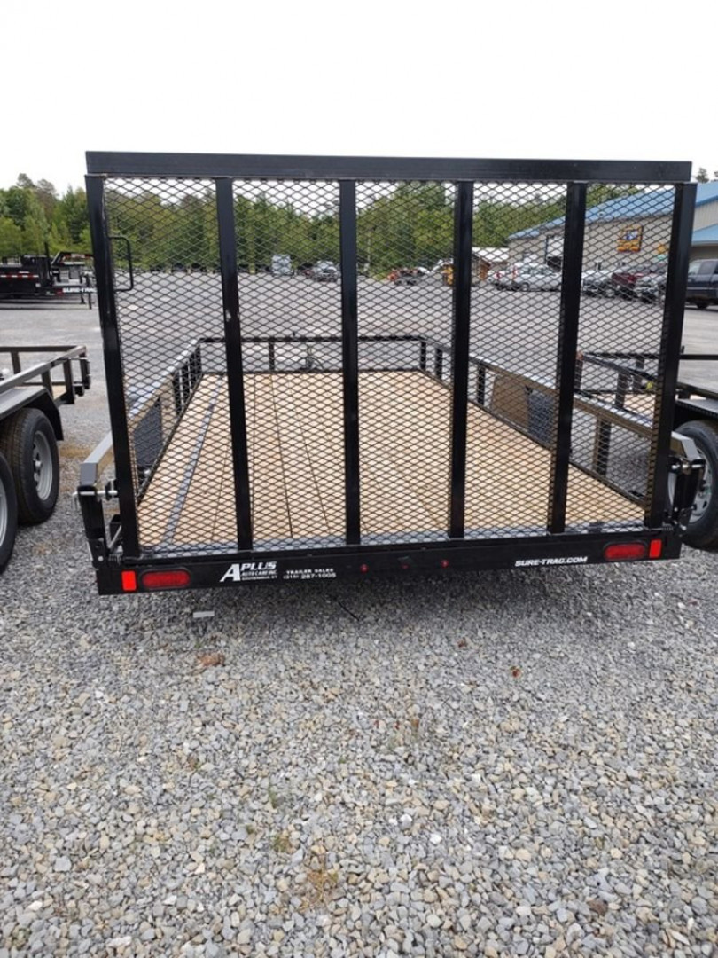 New 2026 Sure-Trac Tube Top Utility SA 7' x 14' 5k Utility Trailer