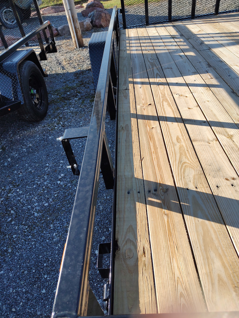 New 2026 Sure-Trac Tube Top Utility SA 7' x 14' 5k Utility Trailer