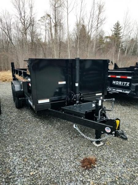 New 2026 Sure-Trac HD Low Profile Telescopic 7X14 14K Dump Trailer