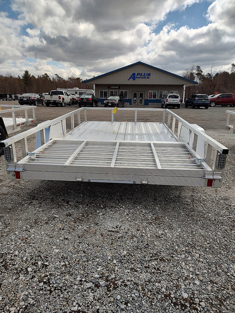 New 2026 Sport Haven AUT7X14D- Deluxe Aluminum Tube Top Utility Utility Trailer