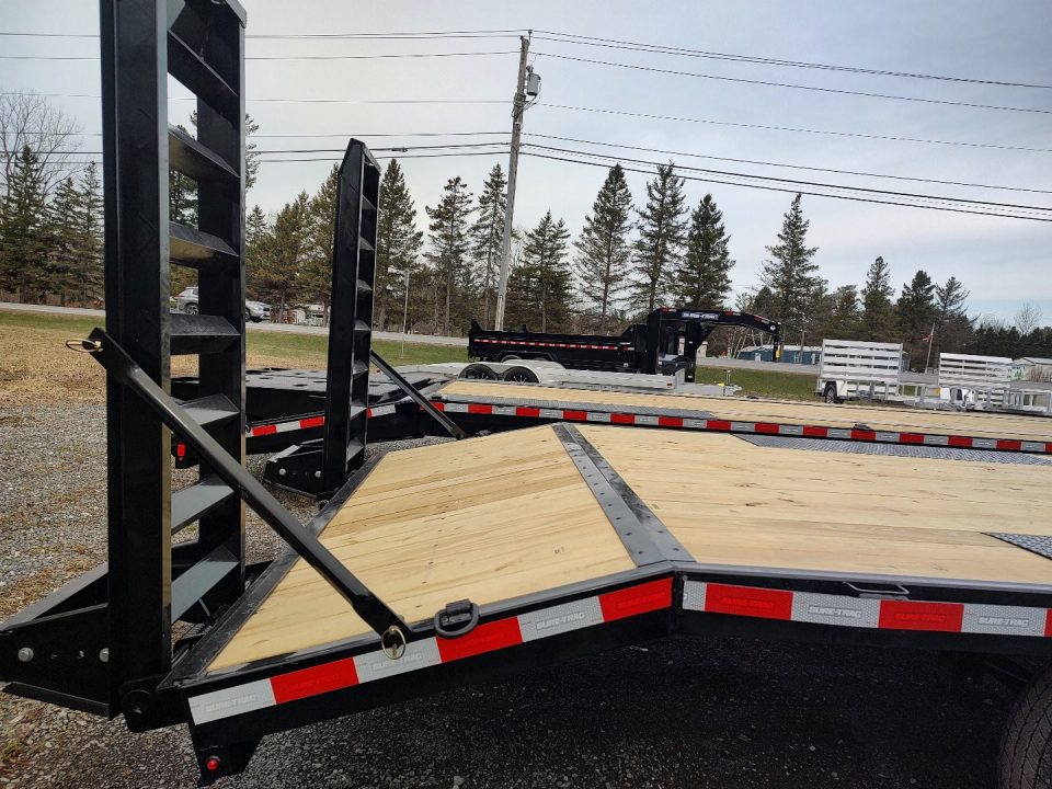 New 2026 Sure-Trac 8.5'X17'+3' Deckover Equipment Trailer 10K