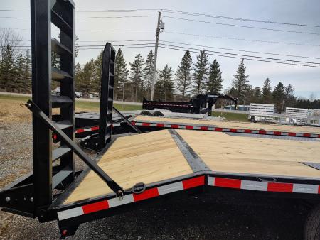 New 2026 Sure-Trac 8.5'X17'+3' Deckover Equipment Trailer 10K