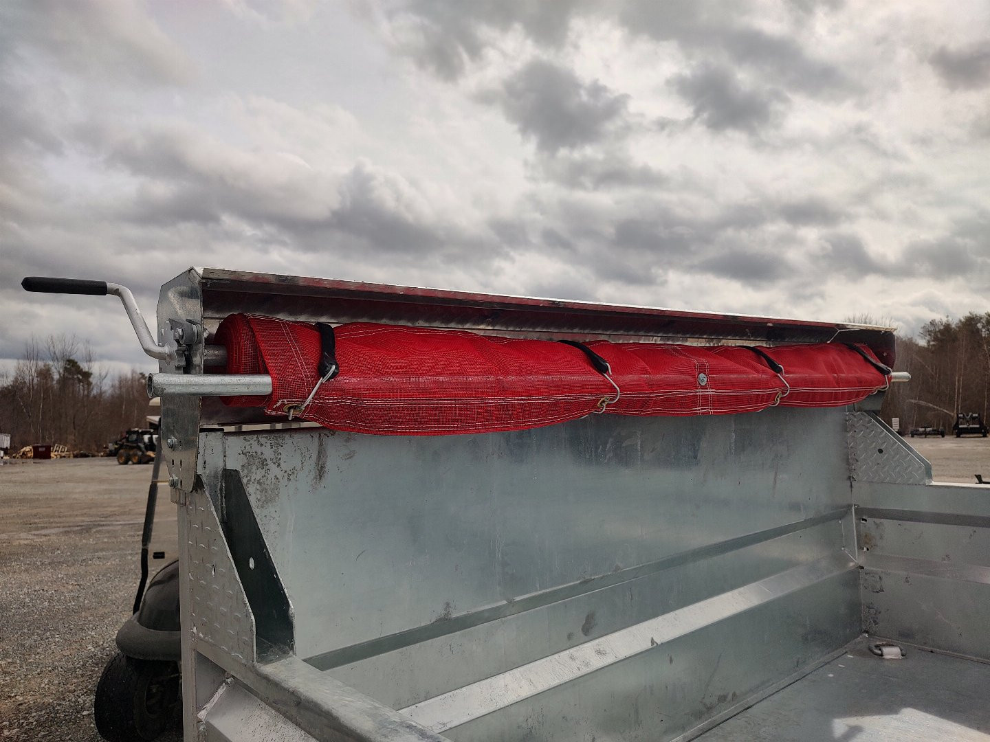 New 2025 N and N Trailers 6'X10' GALVANIZED Dump Trailer