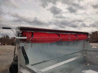 New 2025 N and N Trailers 6'X10' GALVANIZED Dump Trailer