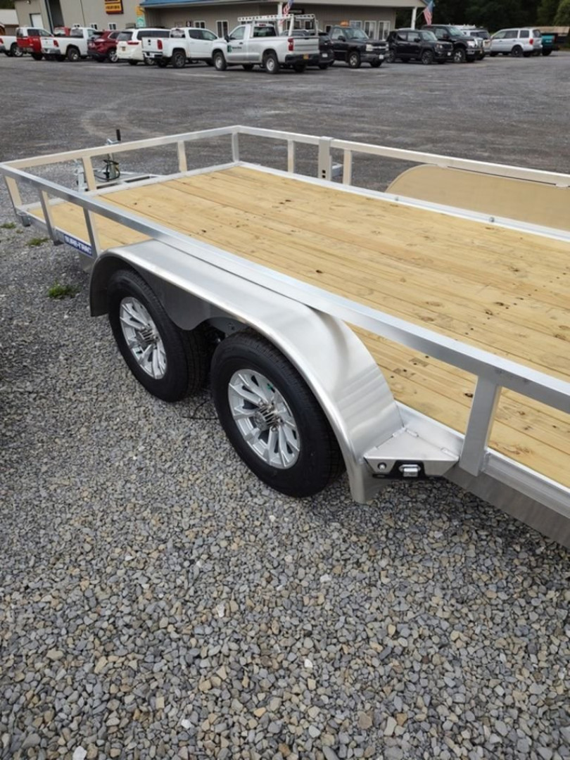 New 2025 Sure-Trac 7'X14' Aluminum Tube Top Utility 7k