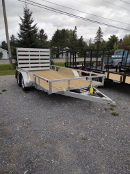 New 2025 Sure-Trac 7'X14' Aluminum Tube Top Utility 7k