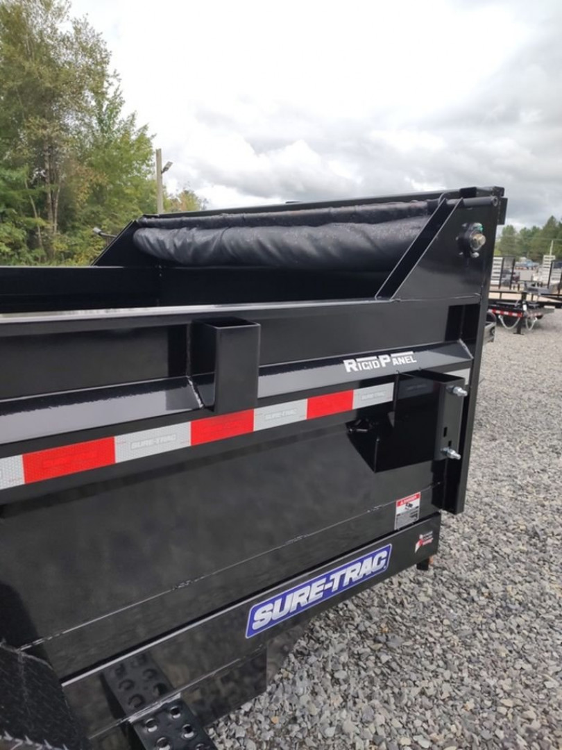 New 2025 SURE-TRAC ST8212TLDD- 7'X12' HD TELESCOPIC DUMP 14K
